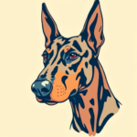 Pop Art Doberman Tattoo