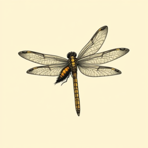 Pop Art Dragonfly Tattoo