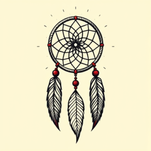 Pop Art Dreamcatcher Tattoo