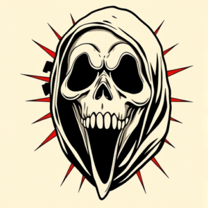 Pop Art Ghostface Tattoo