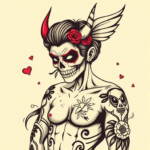 Pop Art Hades Tattoo