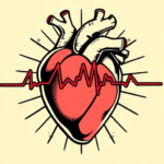 Pop Art Heartbeat Tattoo