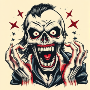 Pop Art Horror Tattoo