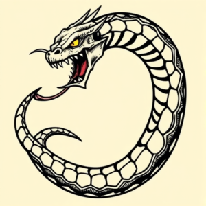 Pop Art Hydra Tattoo