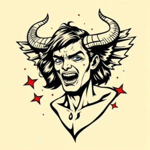 Pop Art Incubus Tattoo