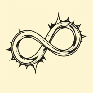 Pop Art Infinity Tattoo