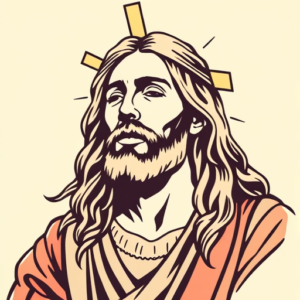 Pop Art Jesus Tattoo