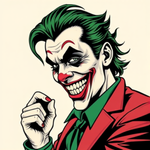 Pop Art Joker Tattoo