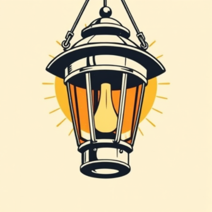 Pop Art Lantern Tattoo