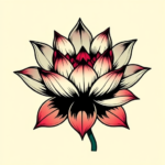 Pop Art Lotus Tattoo