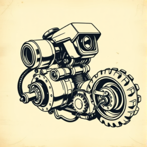 Pop Art Mechanic Tattoo