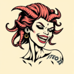 Pop Art Medusa Tattoo