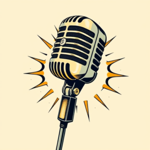 Pop Art Microphone Tattoo