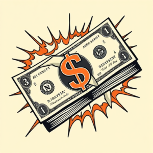 Pop Art Money Tattoo