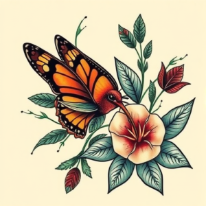 Pop Art Nature Tattoo