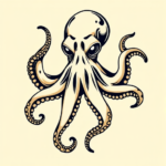 Pop Art Octopus Tattoo