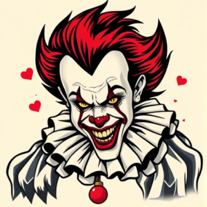 Pop Art Pennywise Tattoo