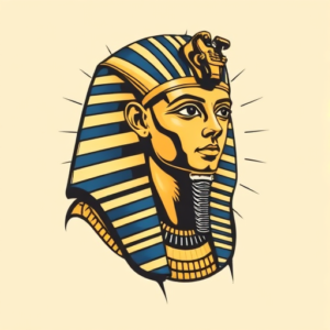 Pop Art Pharaoh Tattoo