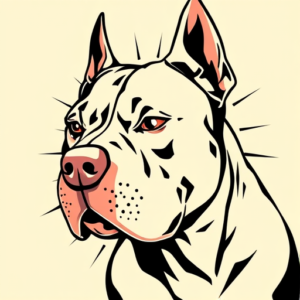 Pop Art Pitbull Tattoo