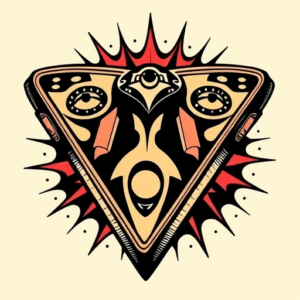 Pop Art Planchette Tattoo