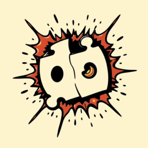 Pop Art Puzzle Tattoo