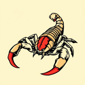 Pop Art Scorpio Tattoo