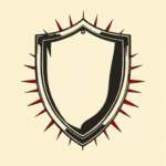 Pop Art Shield Tattoo