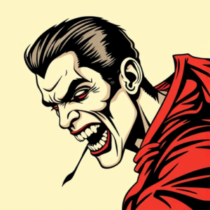 Pop Art Vampire Tattoo