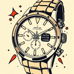 Pop Art Watch Tattoo