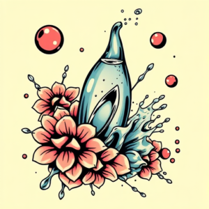 Pop Art Water Tattoo