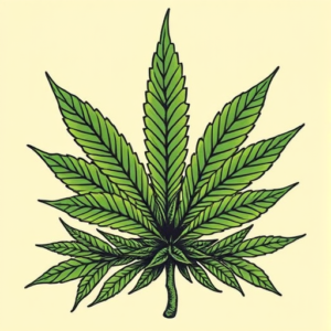 Pop Art Weed Tattoo