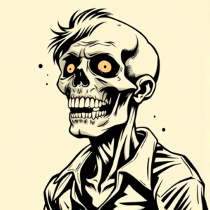 Pop Art Zombie Tattoo