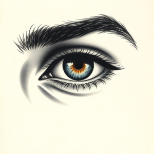 Portrait Eye Tattoo