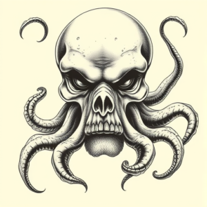 Portrait Kraken Tattoo