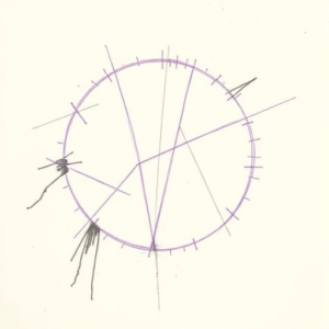 Purple Outline Atlas Tattoo