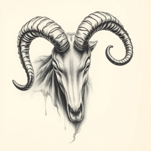 Realism Aries Tattoo