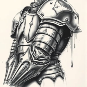 Realism Armor Tattoo