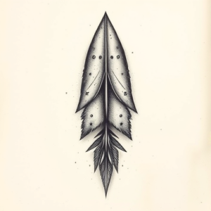 Realism Arrowhead Tattoo