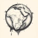 Realism Atlas Tattoo