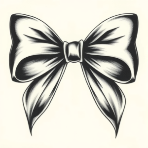 Realism Bow Tattoo