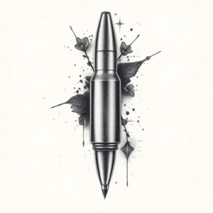 Realism Bullet Tattoo