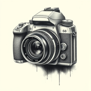 Realism Camera Tattoo