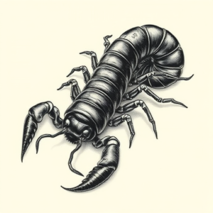 Realism Centipede Tattoo