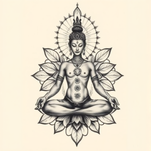 Realism Chakra Tattoo