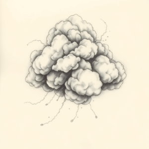 Realism Cloud Tattoo