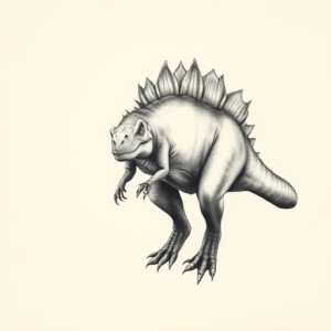 Realism Dinosaur Tattoo