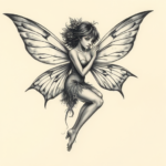 Realism Fairy Tattoo