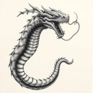 Realism Hydra Tattoo