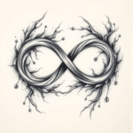 Realism Infinity Tattoo