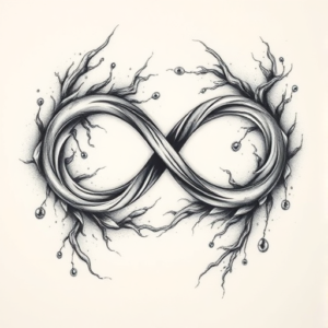 Realism Infinity Tattoo